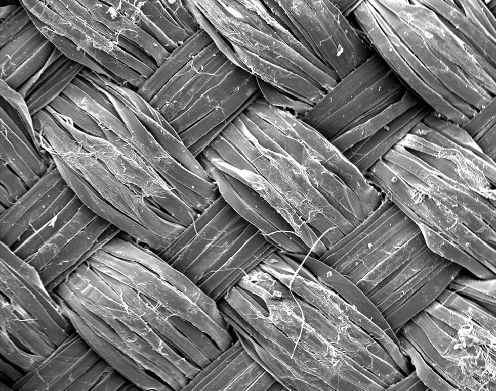 Woven silk